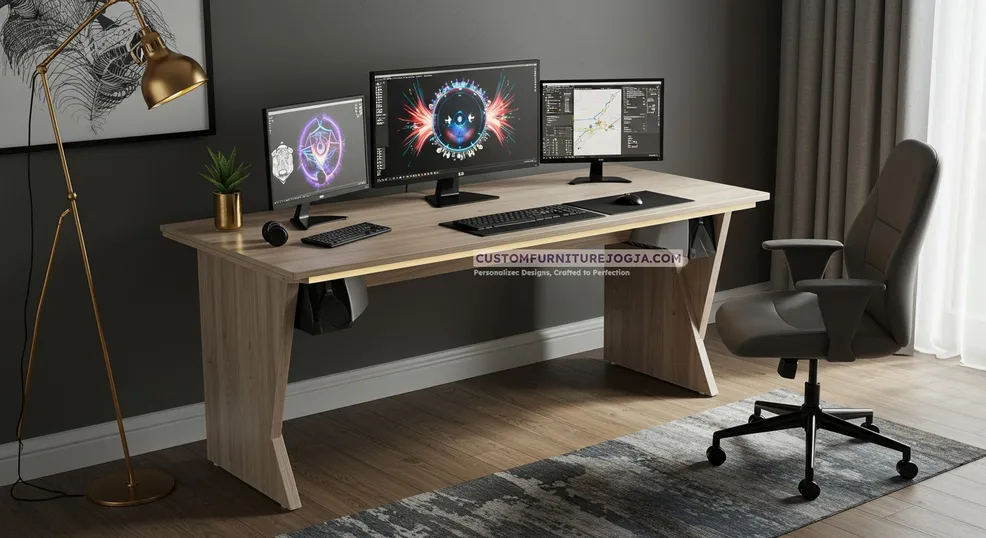 Jasa Pembuatan Meja Gaming Jogja